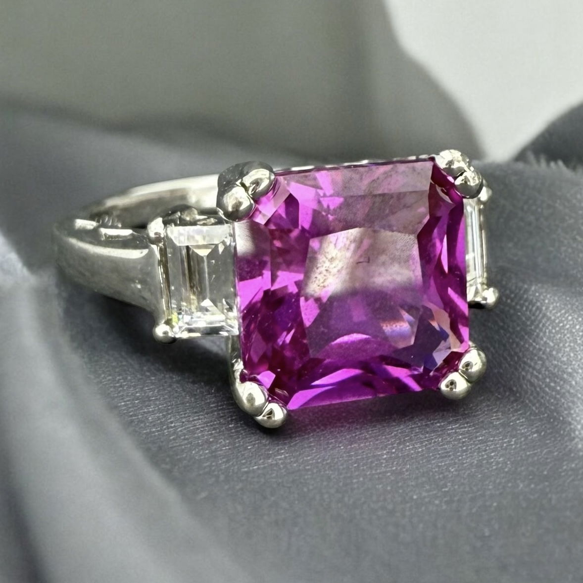 Silver CZ Ring