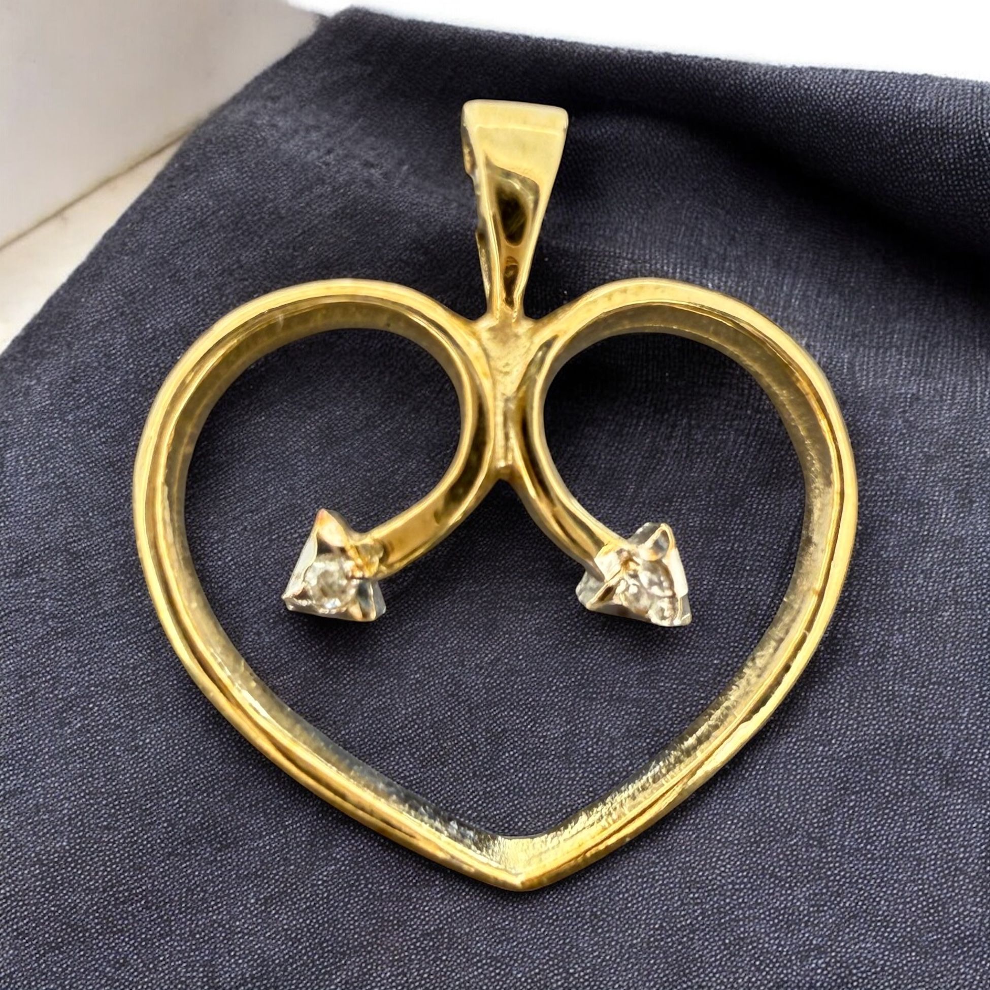 Diamond Heart Pendant