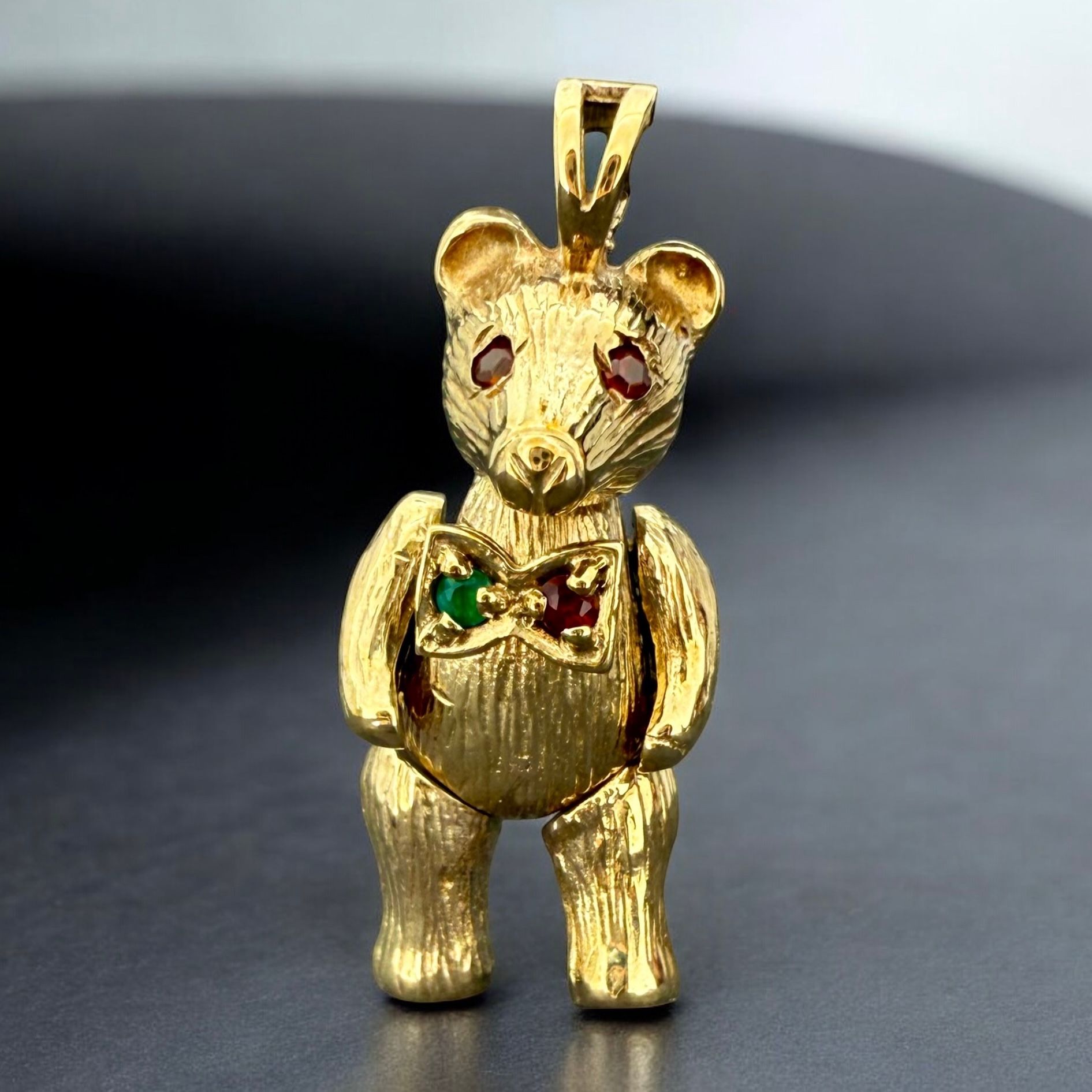 Vintage Teddy Bear Pendant