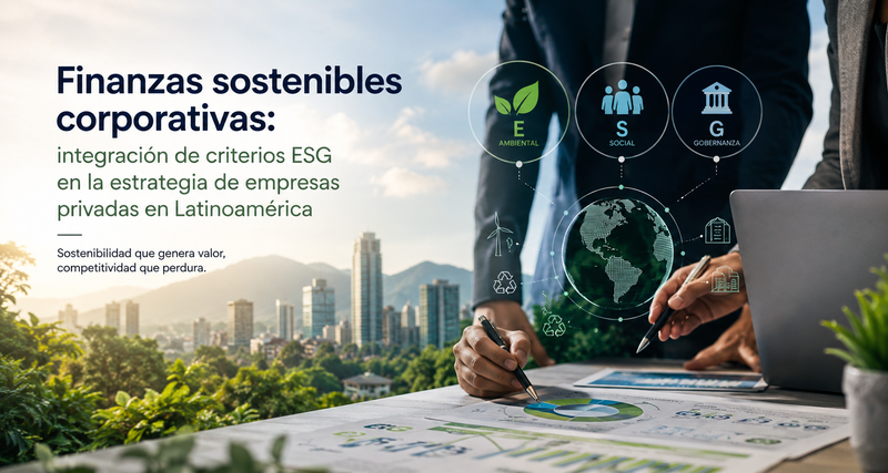 Finanzas sostenibles y competitividad empresarial en Latinoamérica