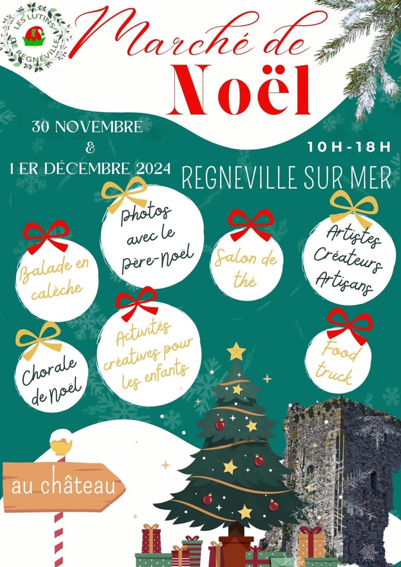 Marché de Noel de Regneville sur Mer