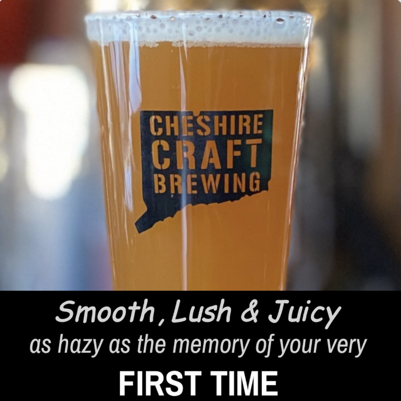 First Time, NEIPA, 6.4% ABV