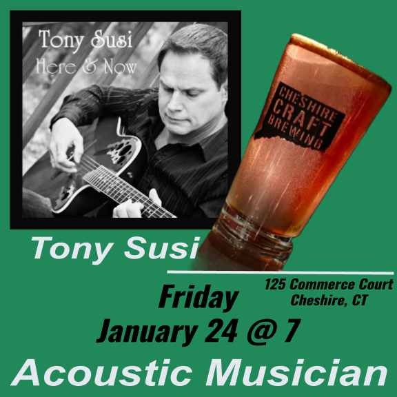 Live Acoustic Music on Fridays: Tony Susi