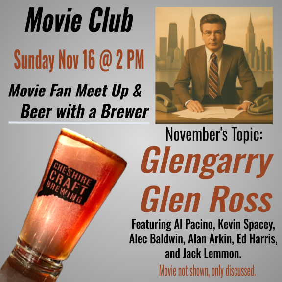 Movie Club & Beer with a Brewer