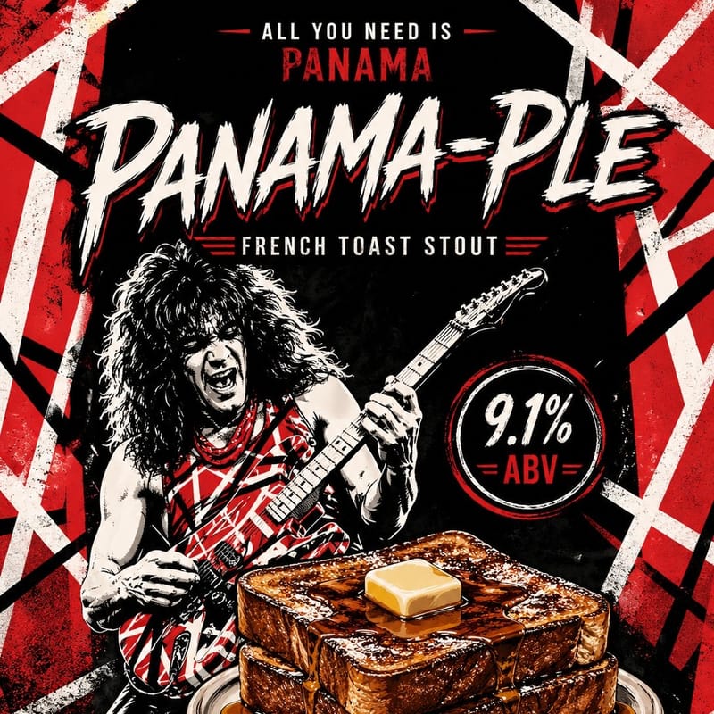 Panama-maple, Stout, 9.2% ABV