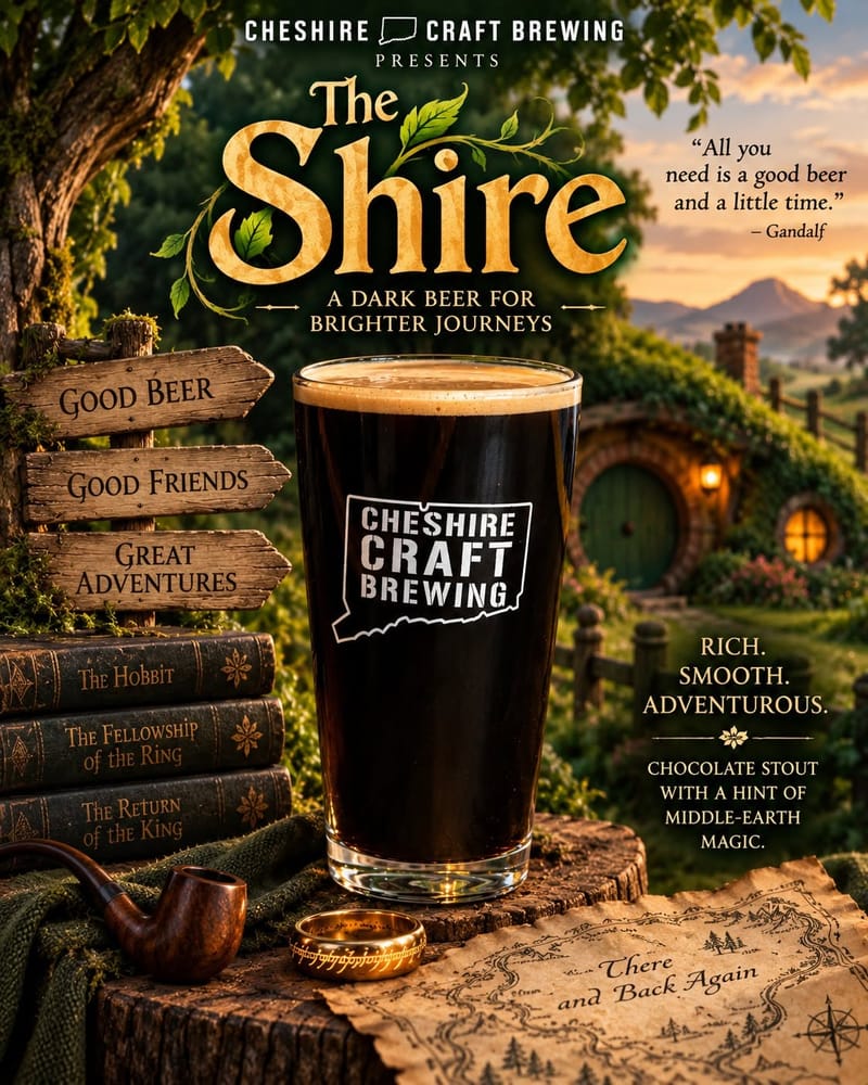 The Shire, Chocolate Stout, 6.4% ABV