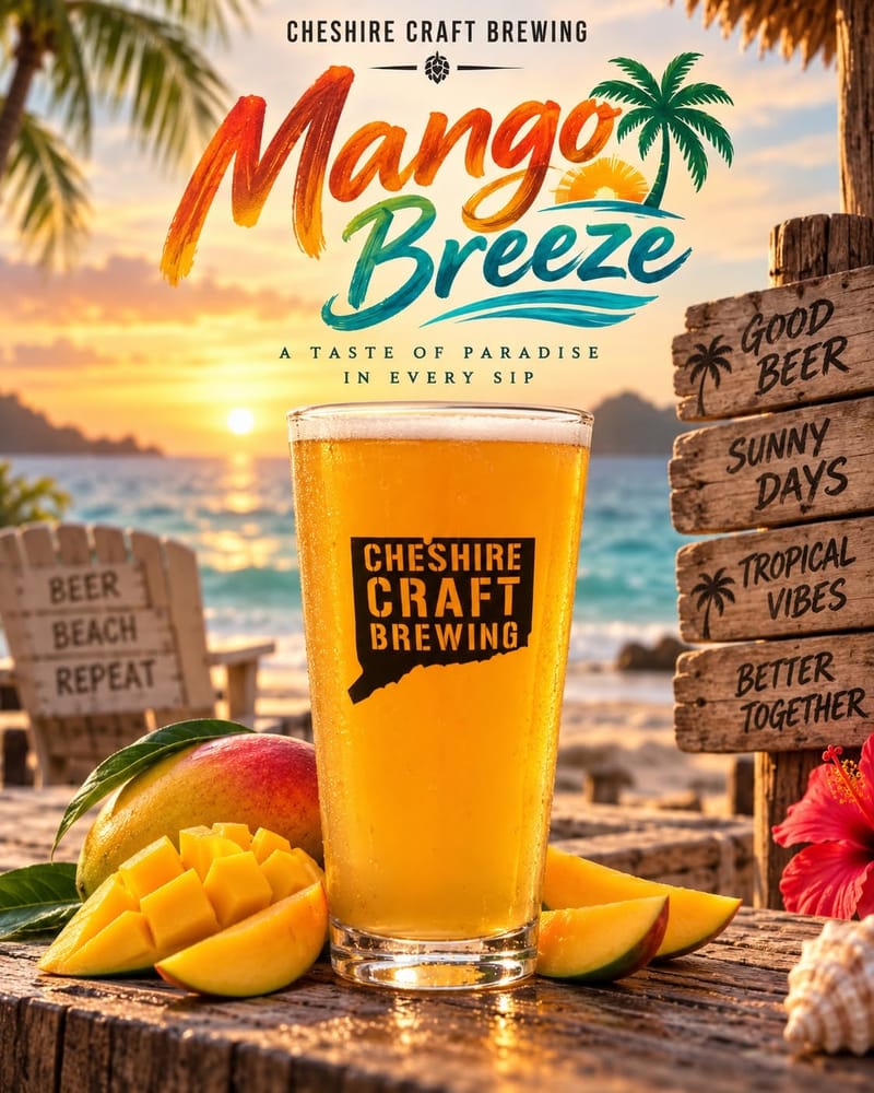 Mango Breeze, Wheat Ale, 5.4% ABV