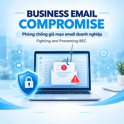 Thủ đoạn lừa đảo qua email (BEC - Business Email Compromise) đang trở lại với mức độ tinh vi chưa từng thấy.