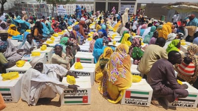 Les Émirats Arabes Unis distribuent 10 000 colis alimentaires et d’hygiène à l’Est du Tchad