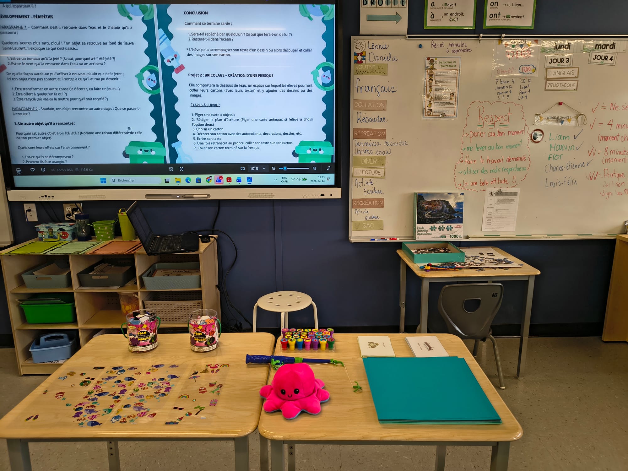 Ateliers mois de la Terre