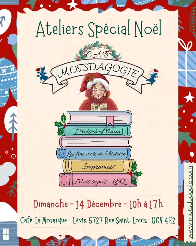 Ateliers ; Spécial Noël