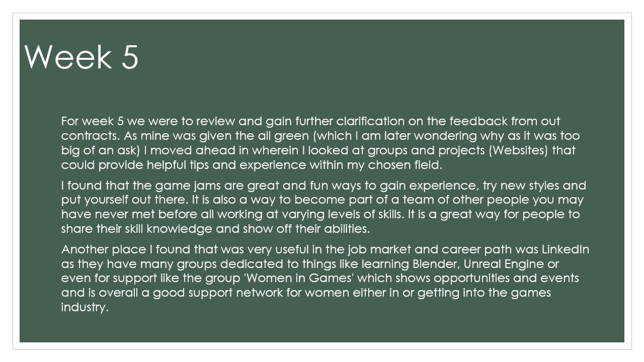 ART406 Portfolio and Industry Awareness