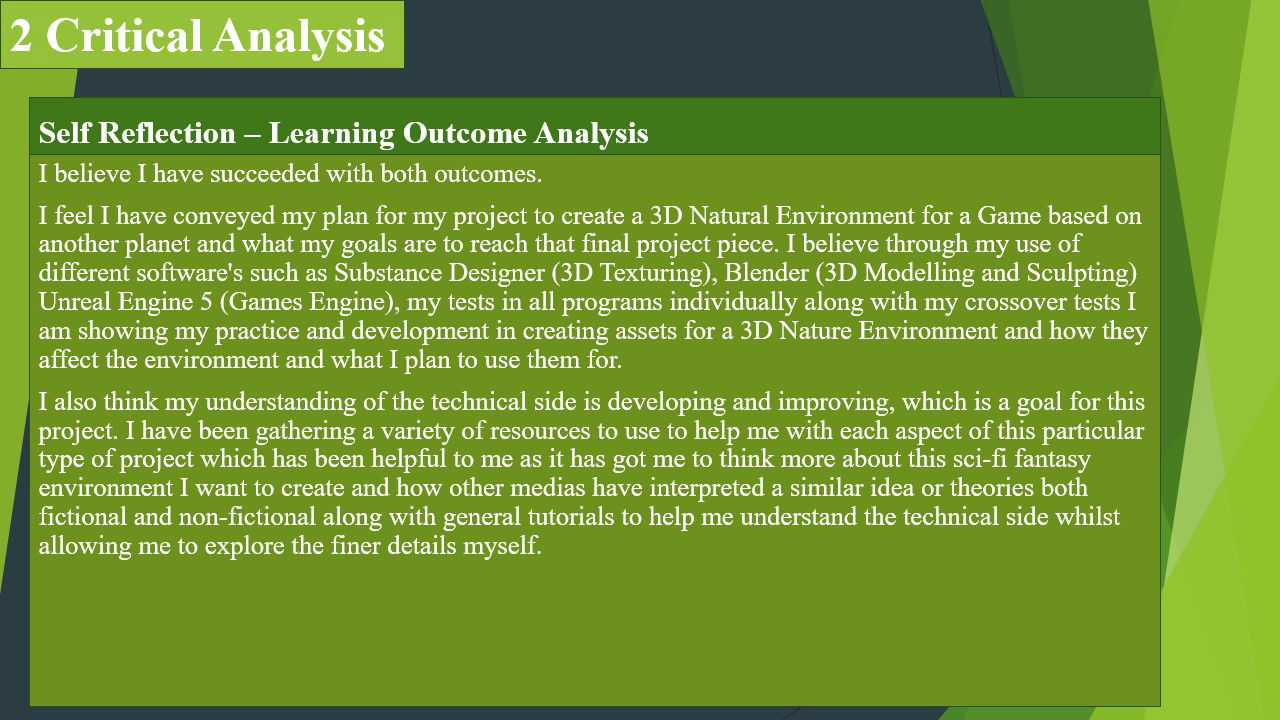 ART407 Pre Production Research and Development