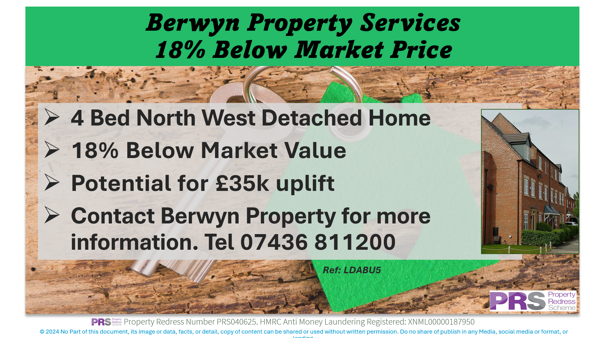 Current Below Market Priced Homes in the North West