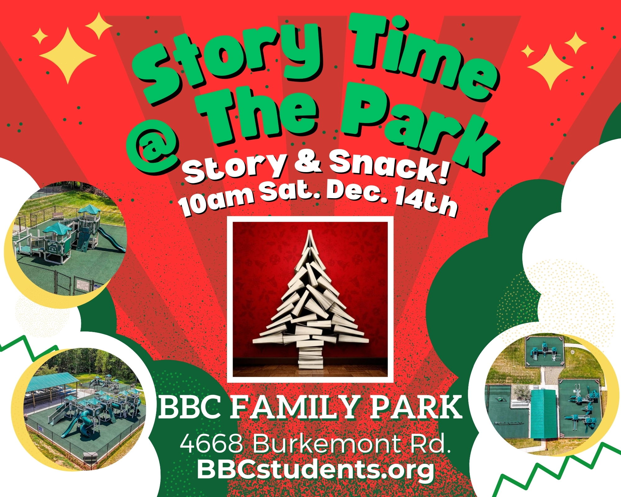 Story Time @ The Park Dec. 14th