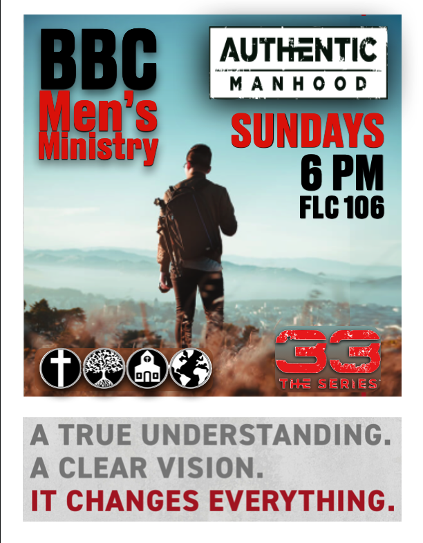 BBC Men's Ministry Sept. 7th