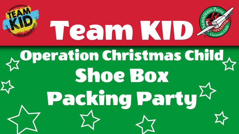 OCC Packing Party Wed. Nov. 12th