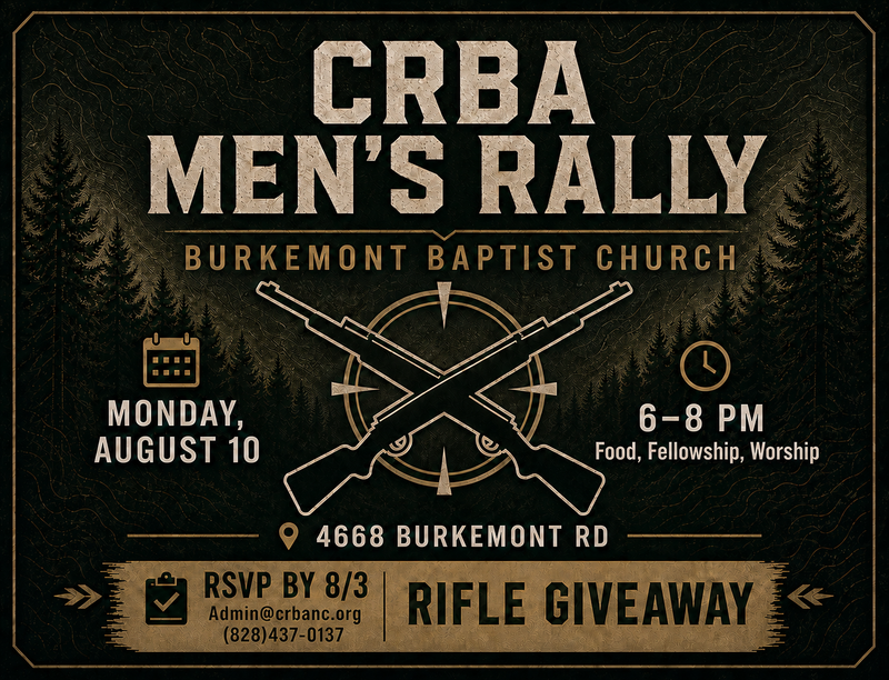 CRBA Men's Rally - Aug 10th
