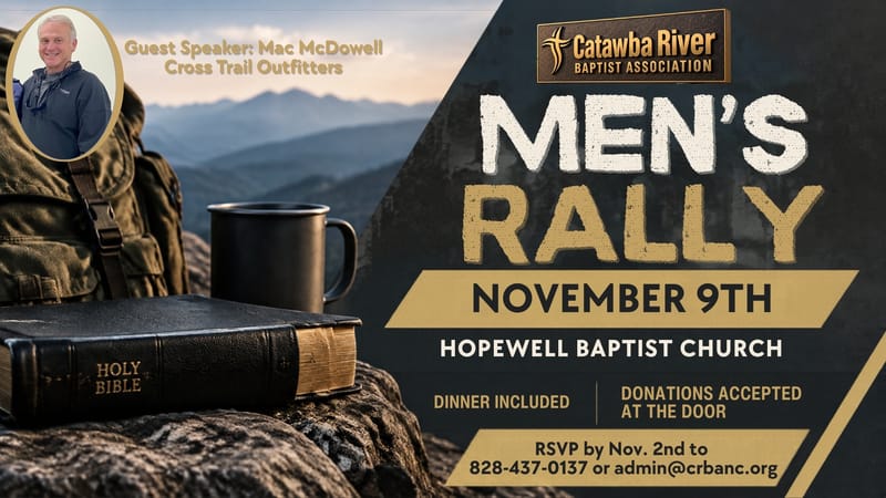 Men & Son's Rally Nov 9