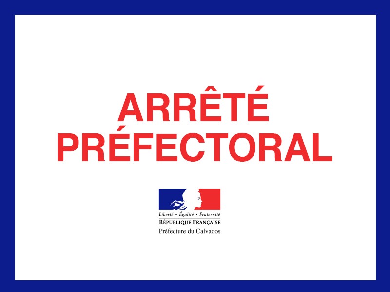 ARRÊTE EN VIGUEUR