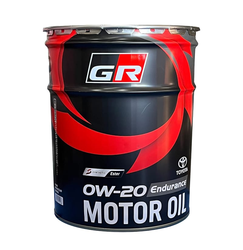GRオイル 0W-20 Endurance TOYOTA GAZOO Racing Genuine Toyota GR MOTOR OIL Endurance 0W-20