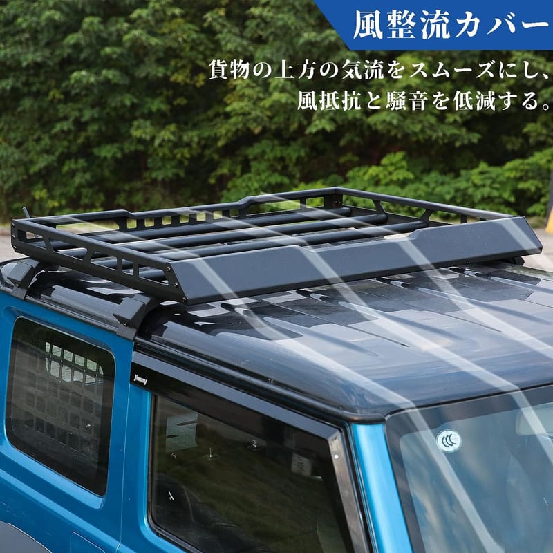 JROAD SUZUKI JIMNY (JB74W) Aluminum Roof Luggage Storage 行李架 [FN3]