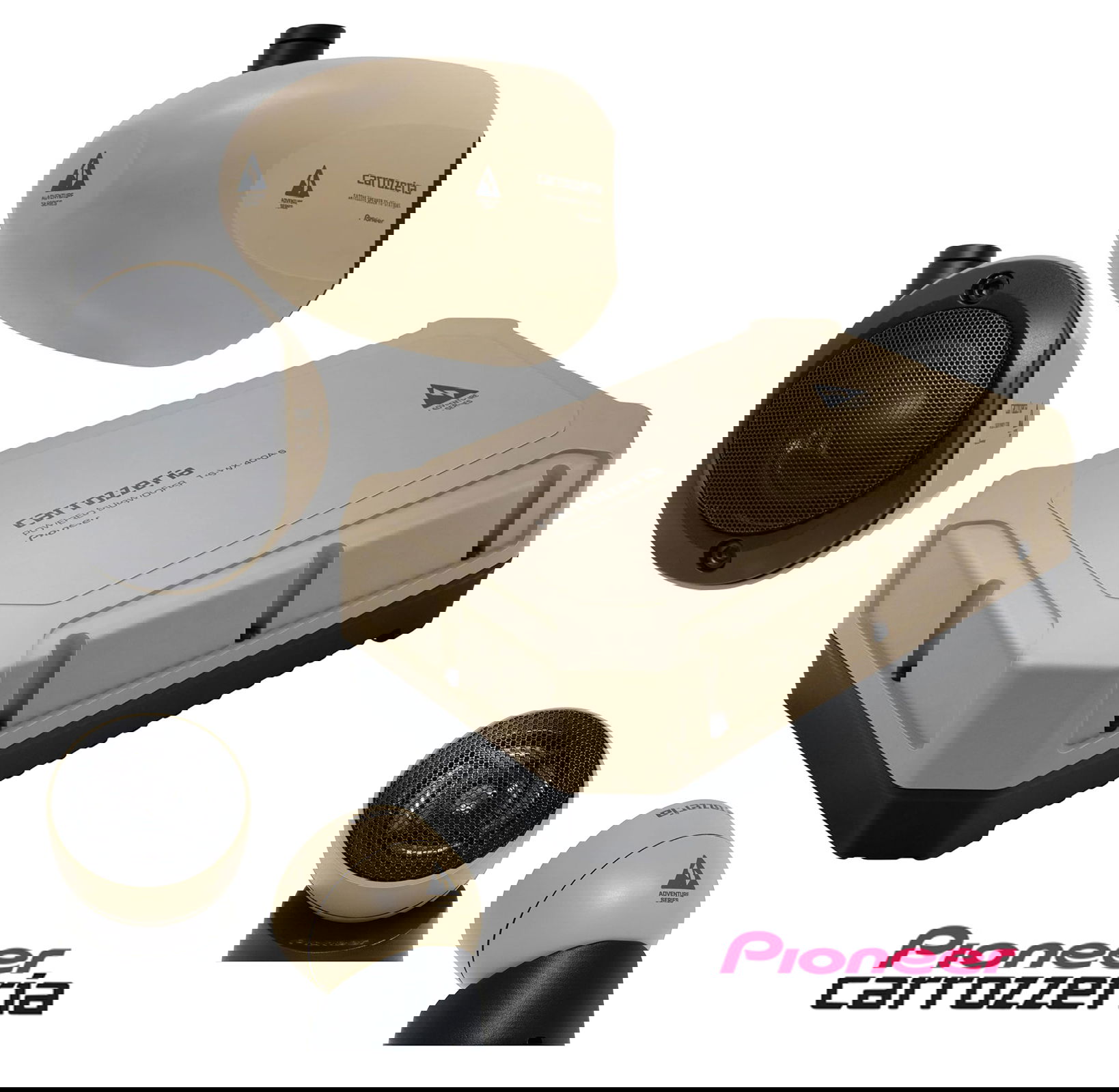 Carrozzeria (Pioneer) Adventure Series Satellite Speaker Set