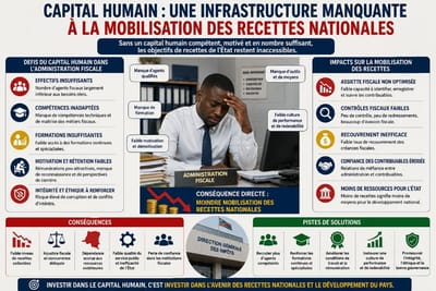 OP-ED: L'infrastructure manquante pour la mobilisation des recettes nationales