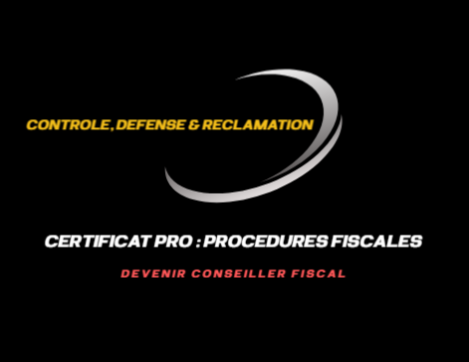 CERTIFICAT PROFESSIONNEL: PROCEDURES FISCALES