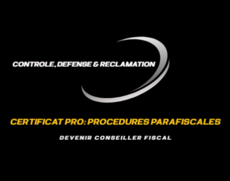 CERTIFICAT PROFESSIONNEL: PROCEDURES PARAFISCALES