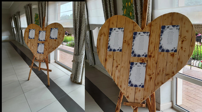 DREWNIANA SZTALUGA + SERCE -