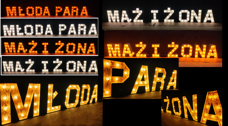 Mąż i Żona , Młoda Para 78cm - przed stołem