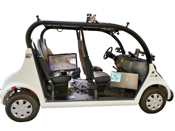 Motion Control for real-platform AutonomouStuff retrofitted Vehicle