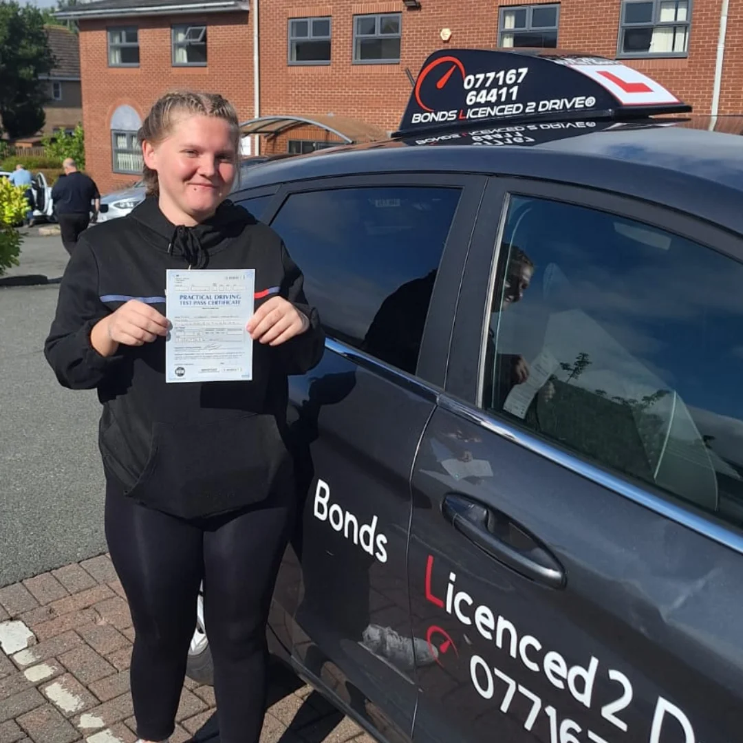 First time pass, congratulations Charley