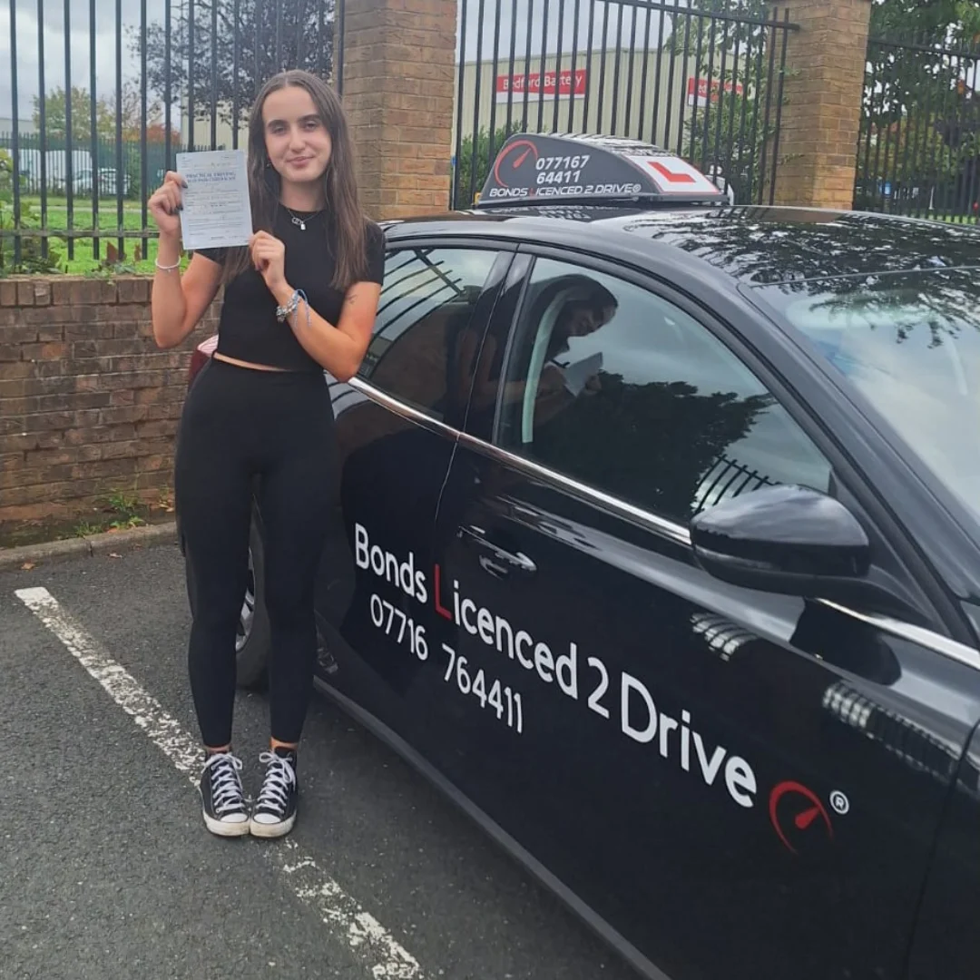 First time pass, congratulations Olivia