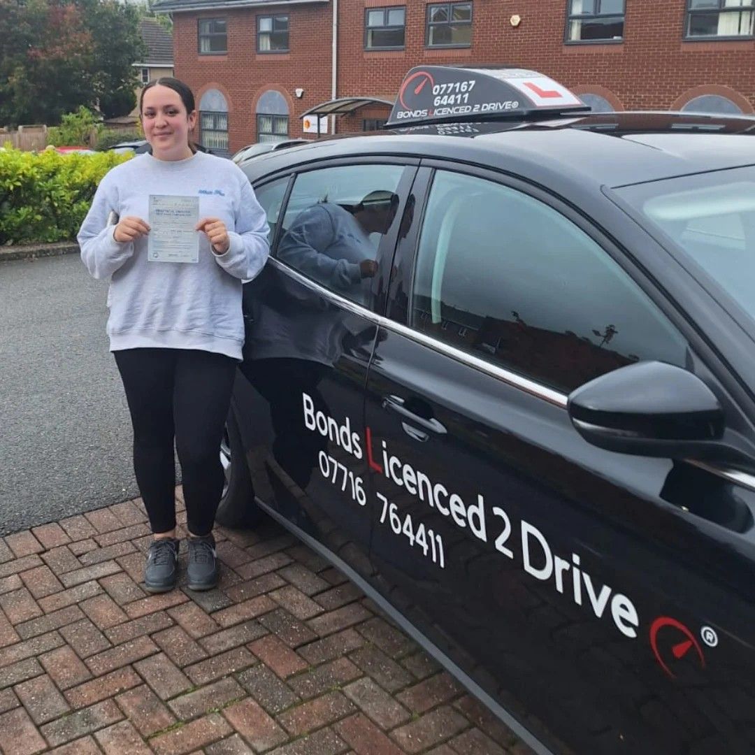 First time pass, congratulations Alina