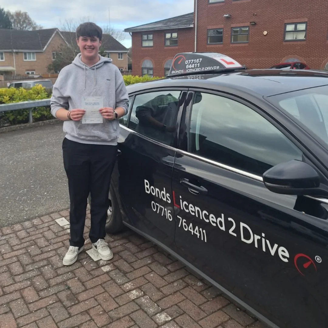 First time pass, congratulations Ollie