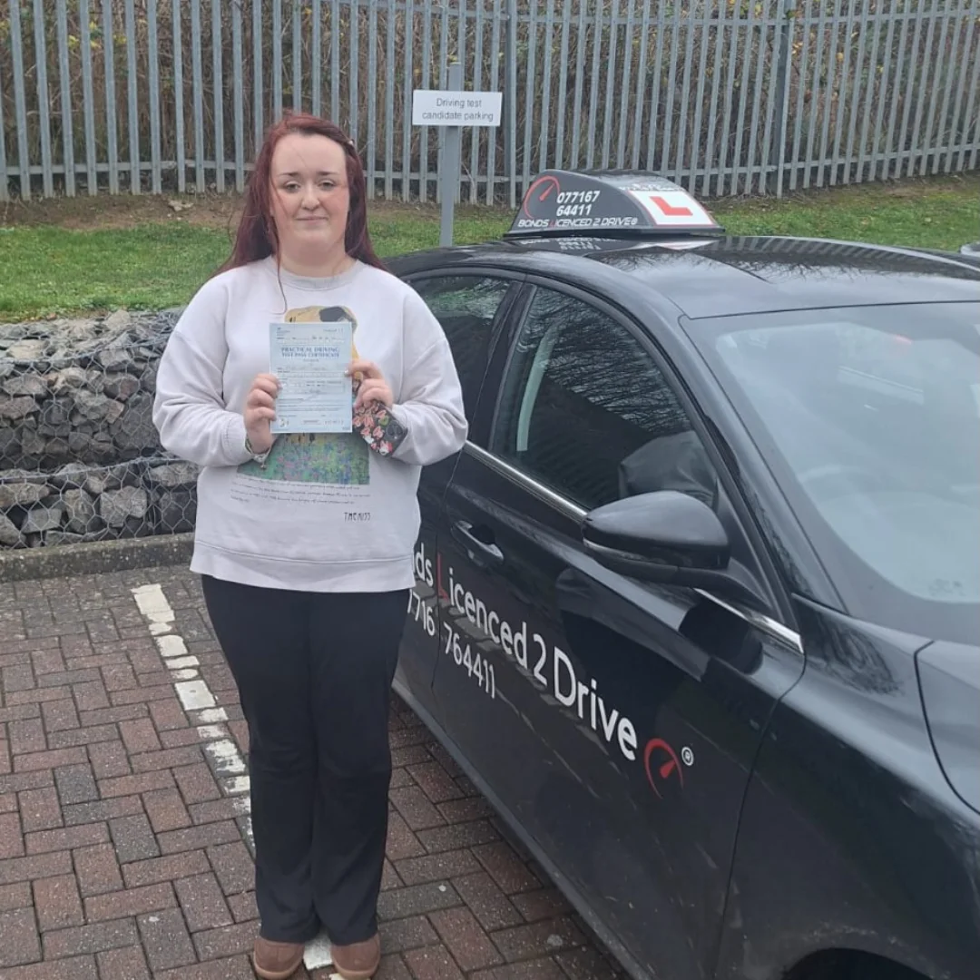 First time pass with ZERO faults, congratulations Fern