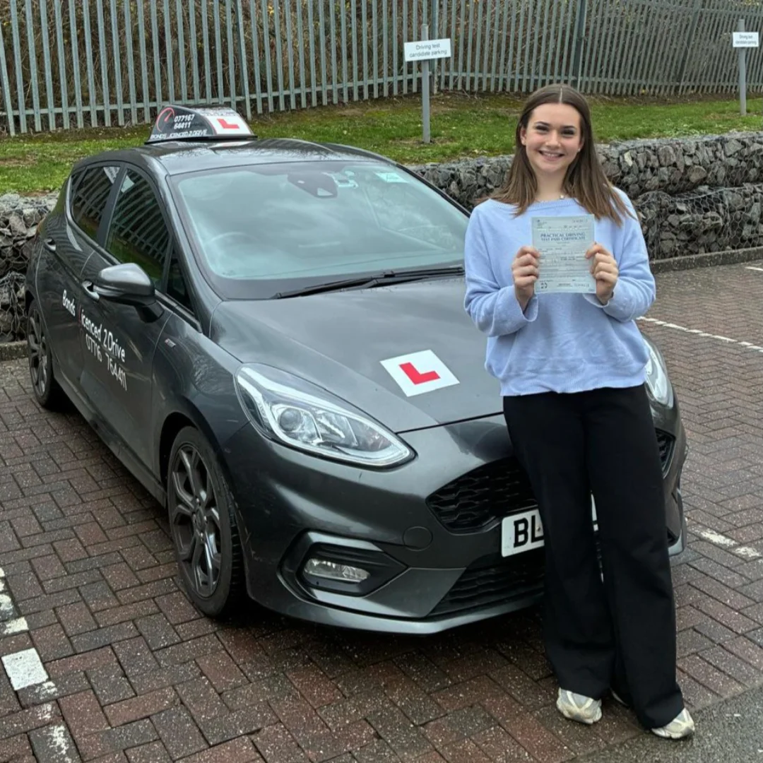 Congratulations to Emma on on passing her driving test