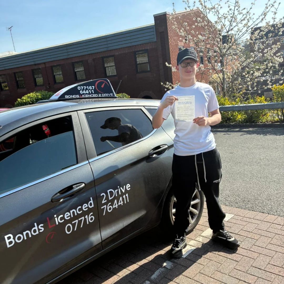 First time pass, congratulations Anderson