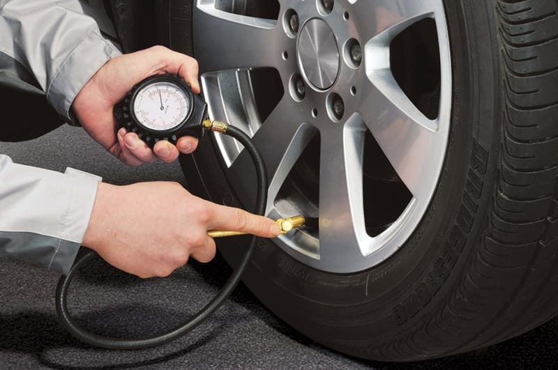 Check your Tyre Pressure