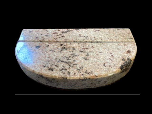 SOCLE EN GRANIT POUR PLAQUE ALU DIBOND 21 X 30 cm