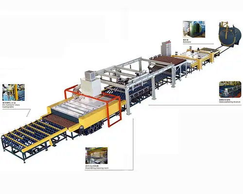 Figure 1 The Jinan LIJIANG laminated glass production line 1