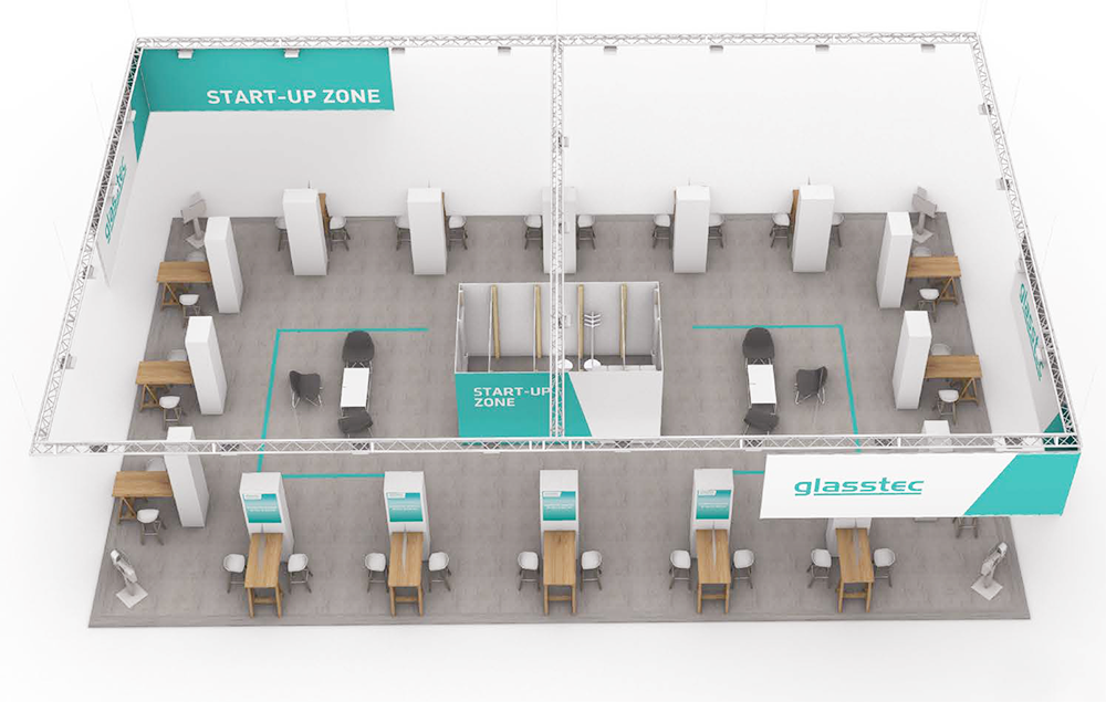 Figure 2 The Glasstec trade fair 1