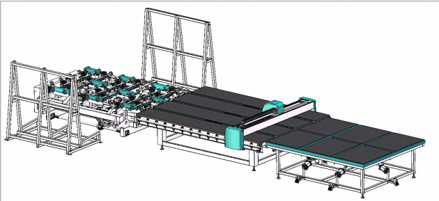 Equipment Appearance Diagram of Glass Cutting Machine 1 