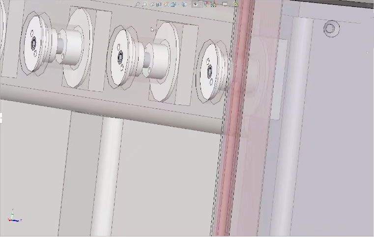 Figure 5 The plate pressing section can be adjusted in sections to avoid deformation caused by multiple plate pressing at the same position.