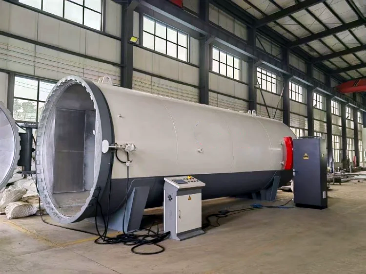 Analysis of cooling and water-saving measures for laminated glass autoclave.