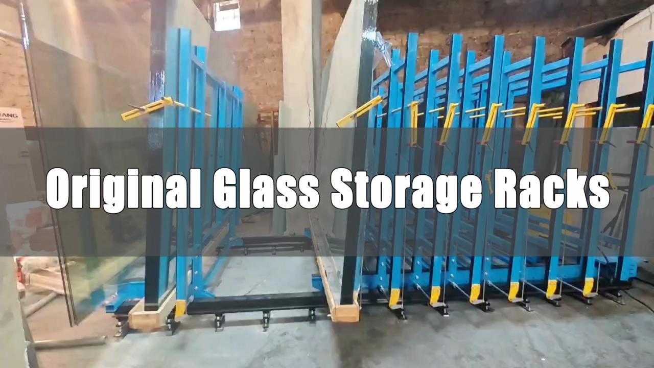 LIJIANG Glass Original Glass Storage Rack
