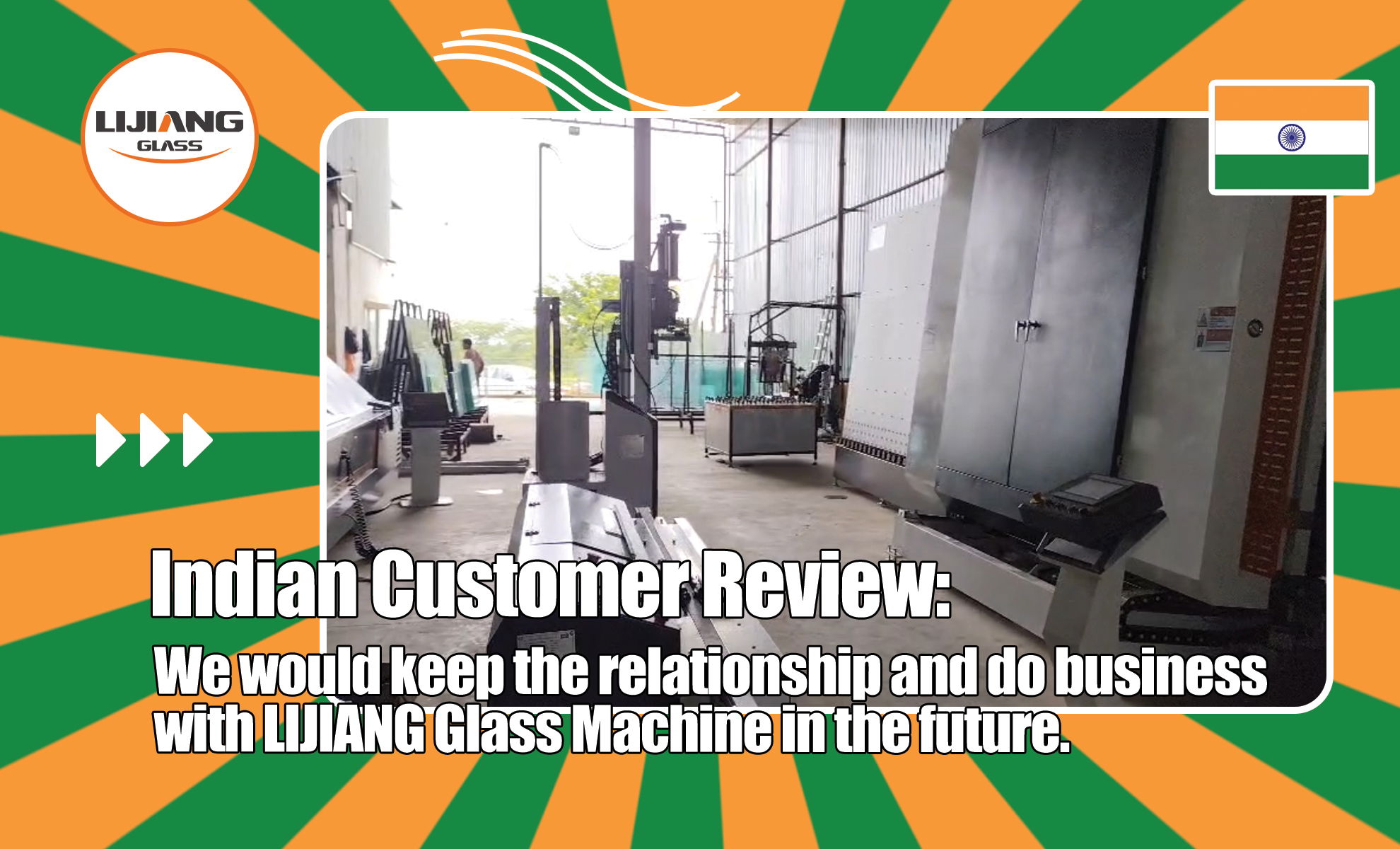 LIJIANG Glass's Indian Customer Review