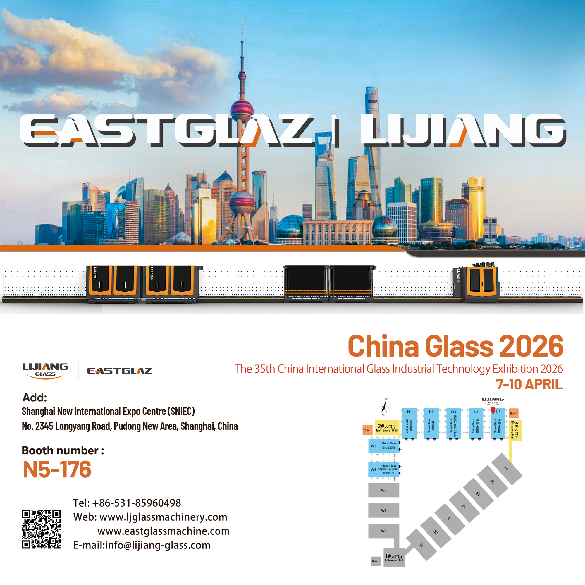 Advanced Insulating Glass Production Line Debuts at China Glass 2026